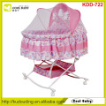 Cool-baby NOUVEAU Design Berceau de bébé portable avec couverture de moustiquaire pour papillon Grand panier de rangement Rocking Cradle Child Product